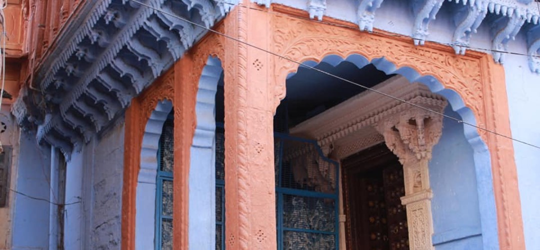 a hose in rajasthan in india