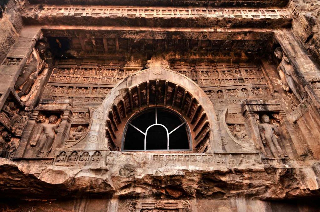 ancient temple in ajanta caves