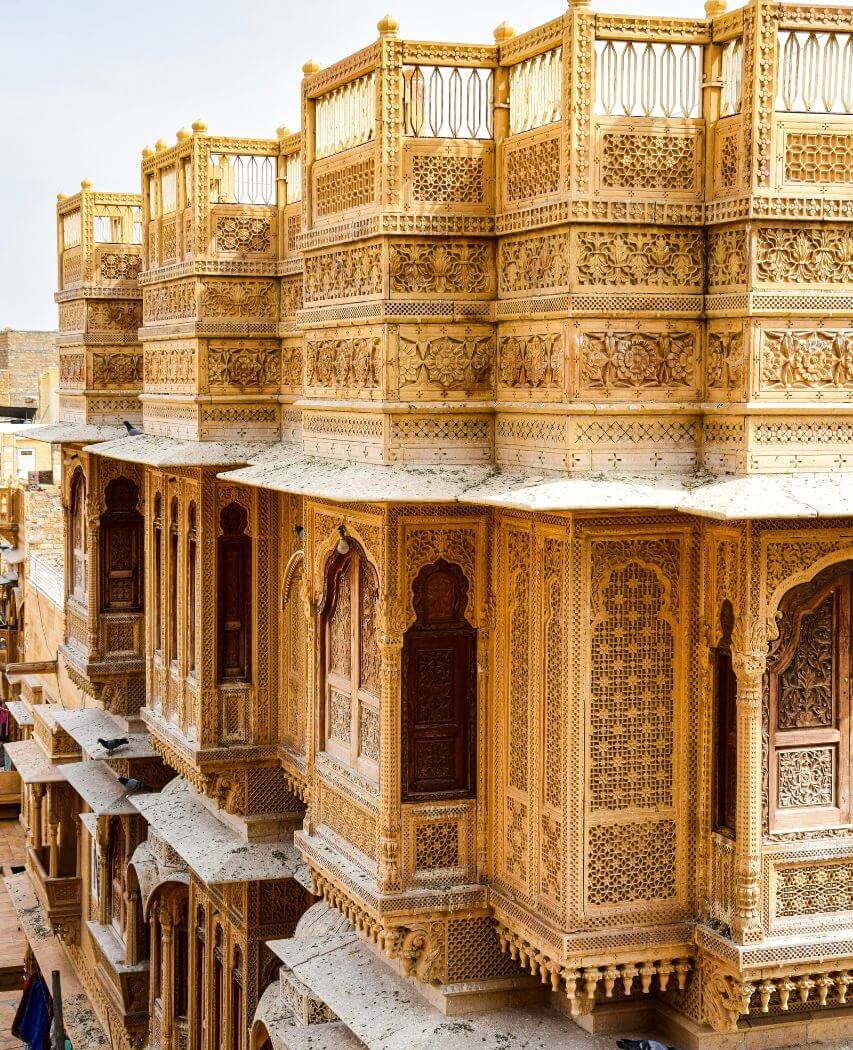 incredible architecture of Jaisalmer
